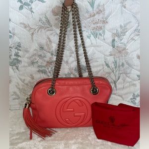 Gucci Soho Leather Shoulder Bag